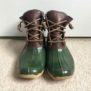 Sperry Saltwater Duck Bean Boots
